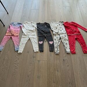 PJ Salvage Kids, Size 3T, 5 Pyjama Sets